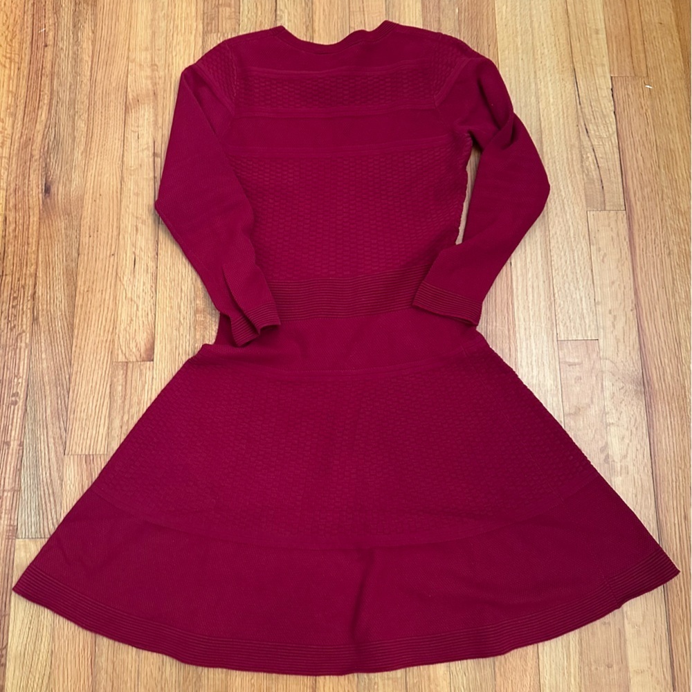 Sandro Rolly Dress Red Size FR 2 # - Picture 13 of 15